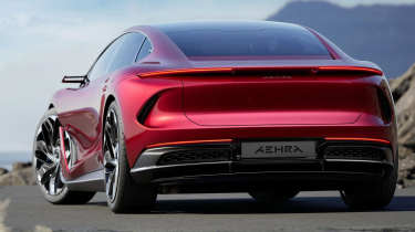 Aehra Estasi saloon - rear static 