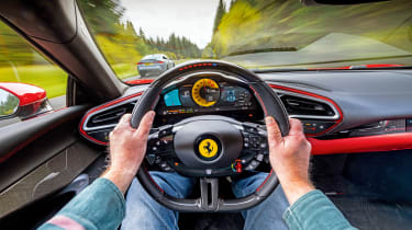 Ferrari 296 GTB - driving