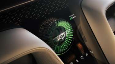 Bentley EXP 15 concept - dials