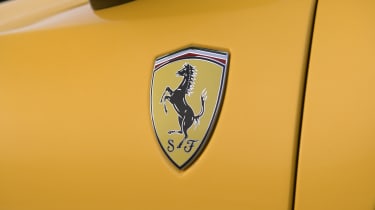 Ferrari 849 Testarossa - Ferrari badge