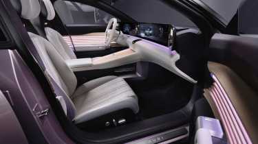 Audi E Concept - front seats