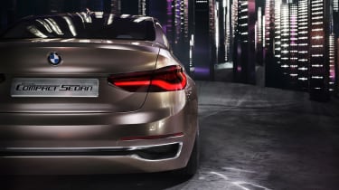 BMW Concept Compact Sedan tail