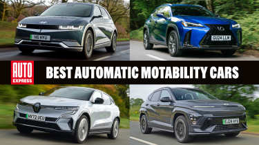 Best automatic Motability cars - header image