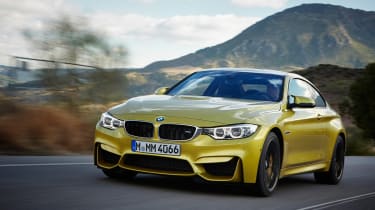 BMW M4 2014 front action