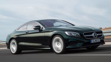 Mercedes S-Class Coupe action