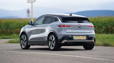 Renault Megane E-Tech - rear cornering