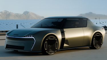Skoda 1000 MBX four-seater concept - front 3/4