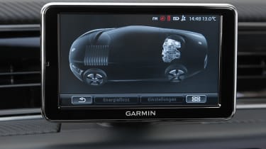 Volkswagen XL1 display