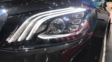 New Mercedes S-Class shanghai headlamp