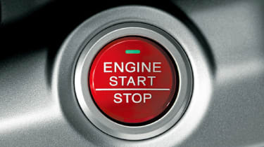 Honda CR-V start button