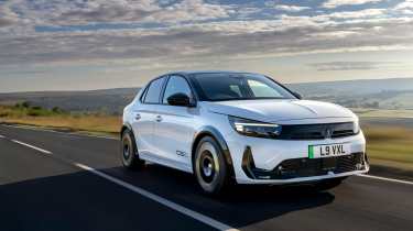 Vauxhall Corsa GSE tracking