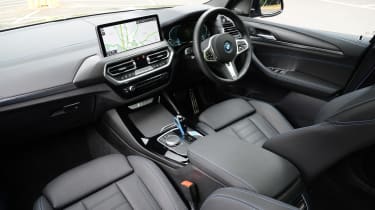BMW iX3 long term test first report - cabin