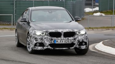 BMW 3 Series GT facelift spied 10