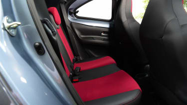 Toyota Aygo X Undercover - rear seats