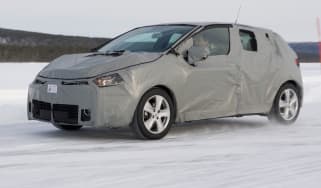Renault Clio prototype front tracking