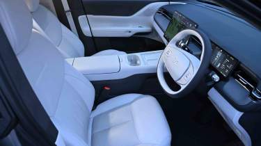 XPeng G6 - front seat