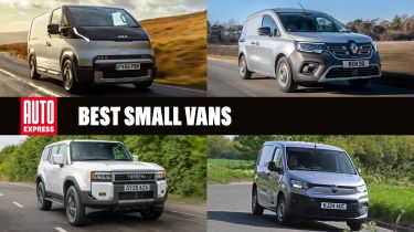 Best small vans - header image 