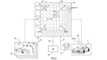 Ferrari EV patent diagram - circuitry