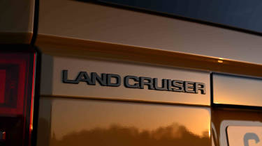 Toyota Land Cruiser - &#039;Land Cruiser&#039; badge detail