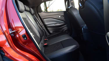 Used Nissan Juke Mk2 - rear seats