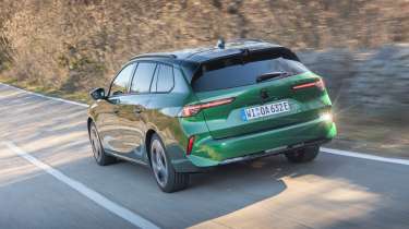 Vauxhall Astra Sports Tourer Electric - rear tracking