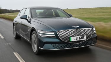 Genesis Electrified G80 - front tracking