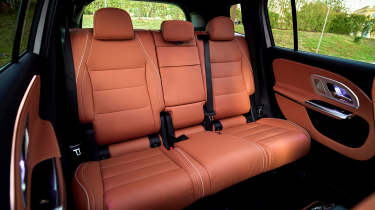 Mercedes GLB Electric - rear seats