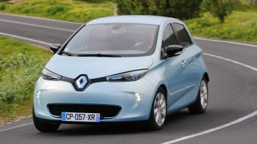 Renault ZOE front corner