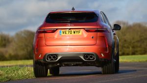 Jaguar F-Pace SVR - rear cornering