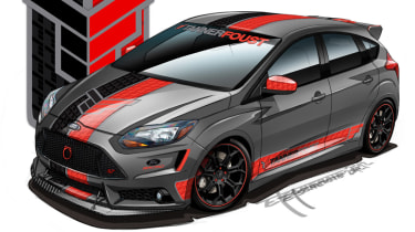 Tanner Foust Racing Ford Focus ST