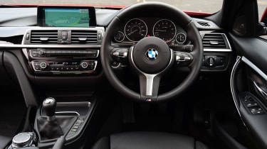 BMW 340i - dash