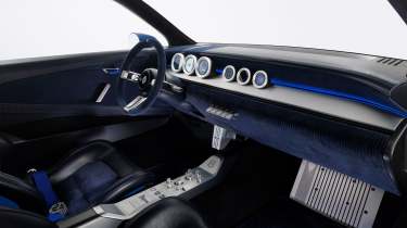 Renault 8 Gordini concept - dash