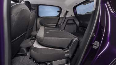 Nissan Pixo - seats folded
