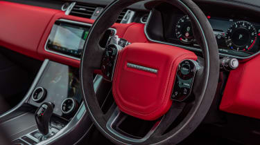 Range Rover Sport HST - steering wheel