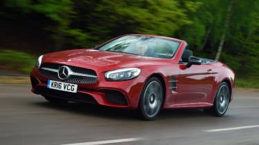 Used Mercedes SL - front