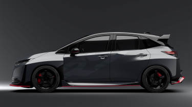 Nissan Aura Nismo RS Concept - studio side profile
