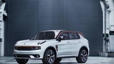 Lynk and Co SUV concept front