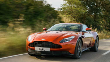 Aston Martin DB11 2016 - front tracking