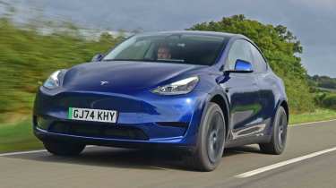 Tesla Model Y - front tracking