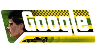 Ayrton Senna Google Doodle
