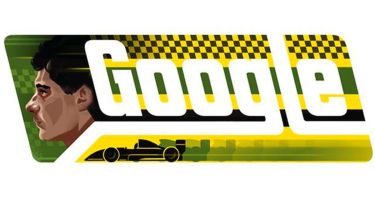 Ayrton Senna Google Doodle
