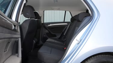Volkswagen Golf Bluemotion rear seats