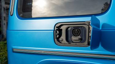 Mercedes G 580 with EQ Technology - charging port