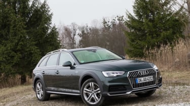 Audi A4 Allroad front static side