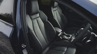 New Audi A3 TFSIe plug-in hybrid - front seats