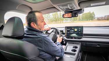 Thomas Geiger driving the Haval H6