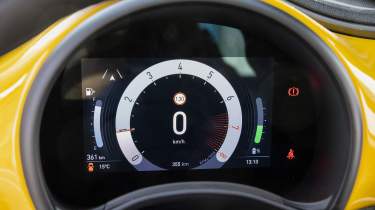 Fiat 500 Hybrid Torino - dials