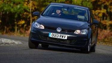 Volkswagen Golf hatchback 2013 front action