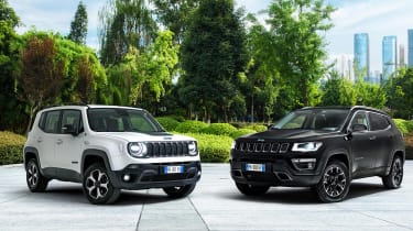 Jeep Renegade and Compass PHEV hybrids