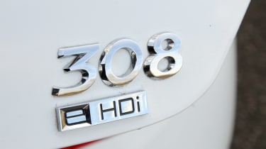 Peugeot 308 Oxygo badge